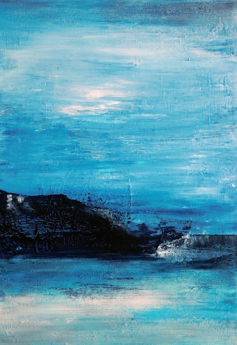 Wedell Sea, Antarktis - 70x100 acryl on canvas
